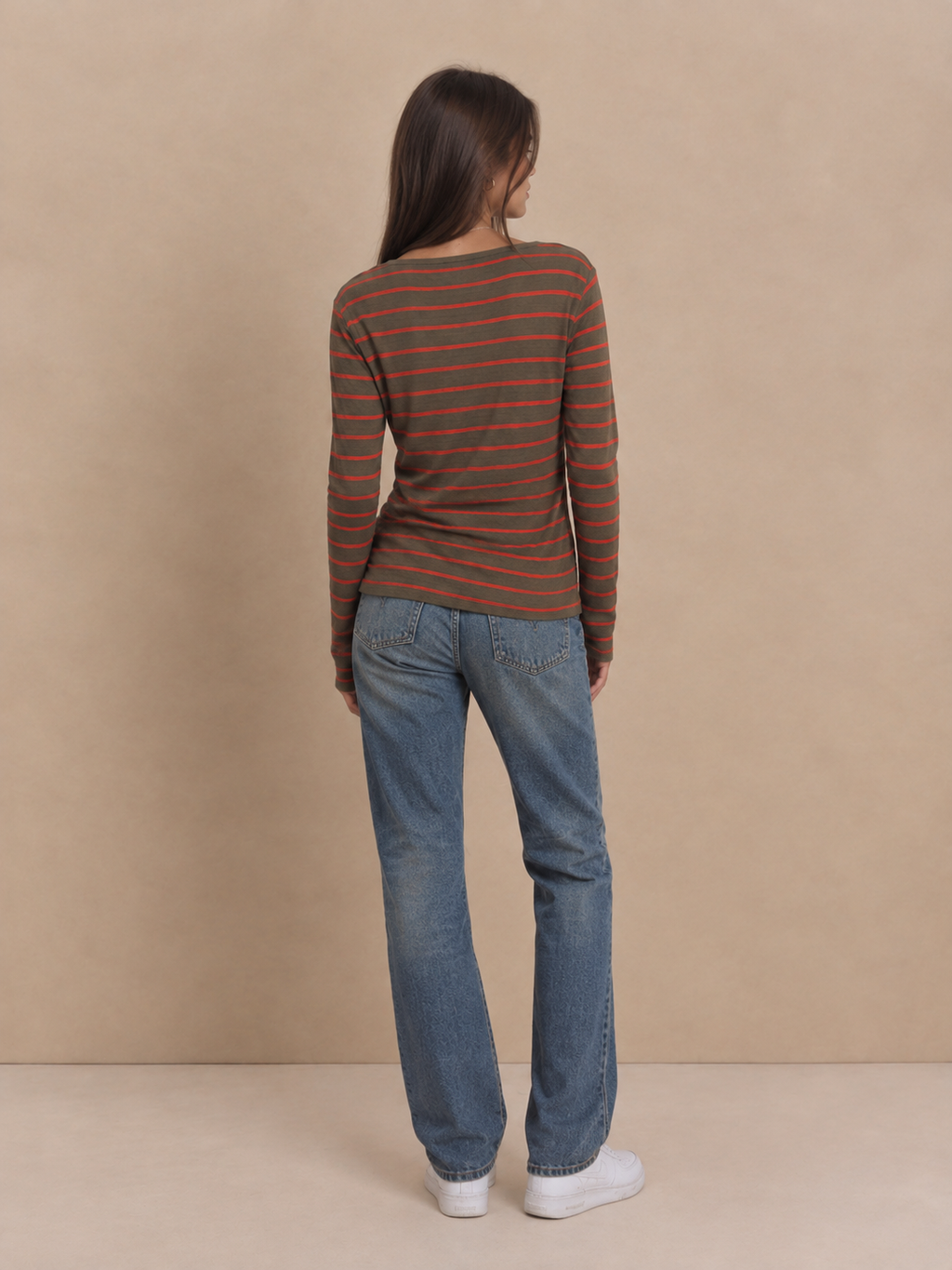 Maglia manica lunga scollo V Tommy (MA06)
