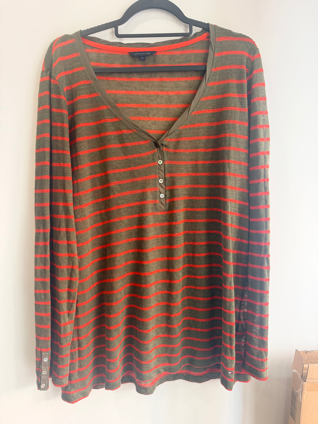 Maglia manica lunga scollo V Tommy (MA06)