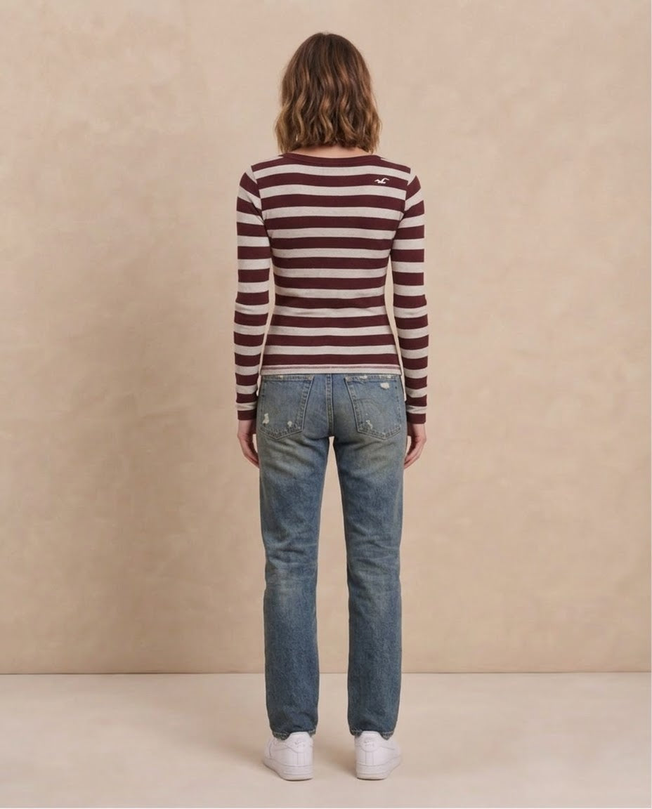 Maglia manica lunga hollister  (MA1)