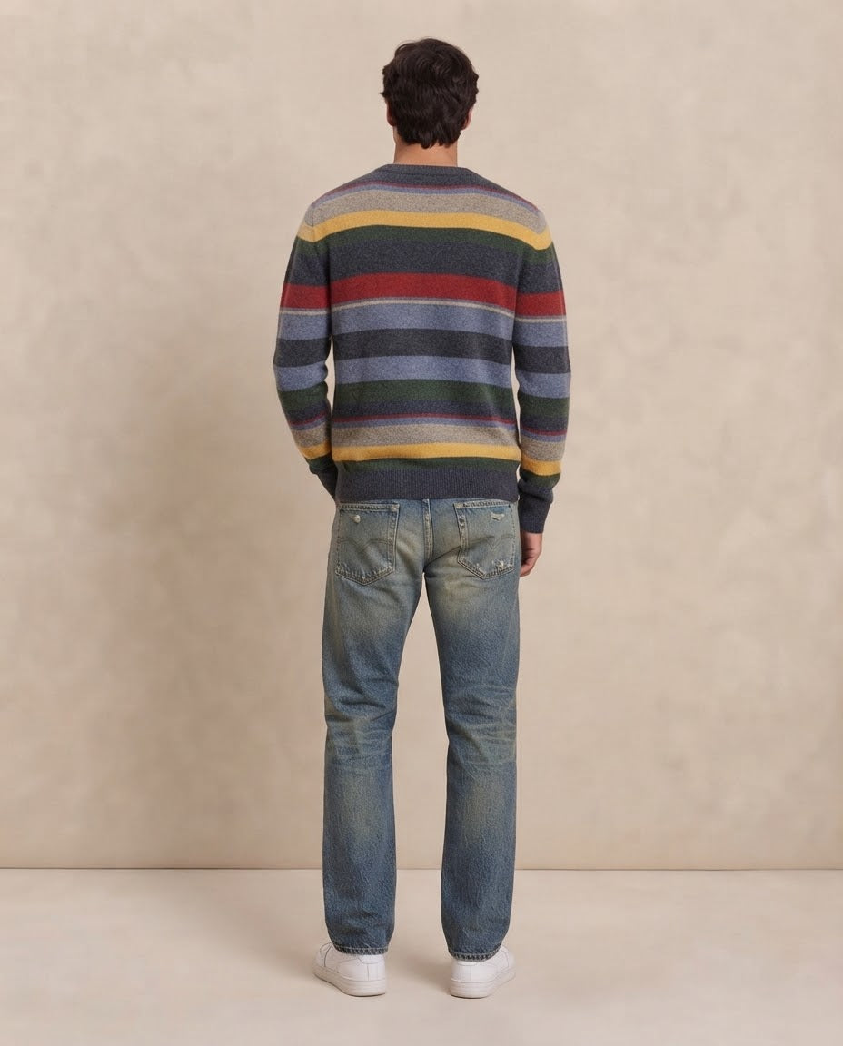Maglione a righe Bugatti