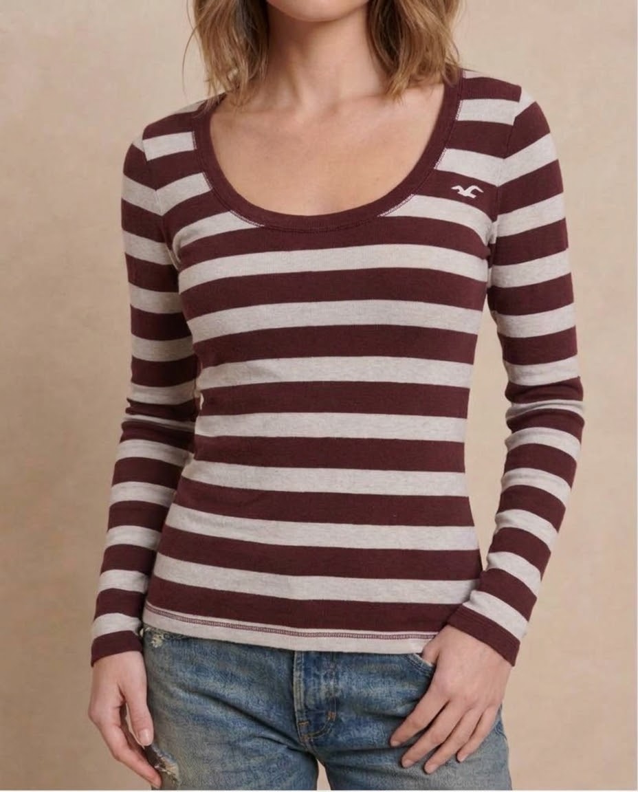Maglia manica lunga hollister  (MA1)