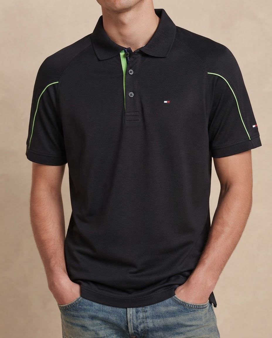 Polo Sportiva Nera