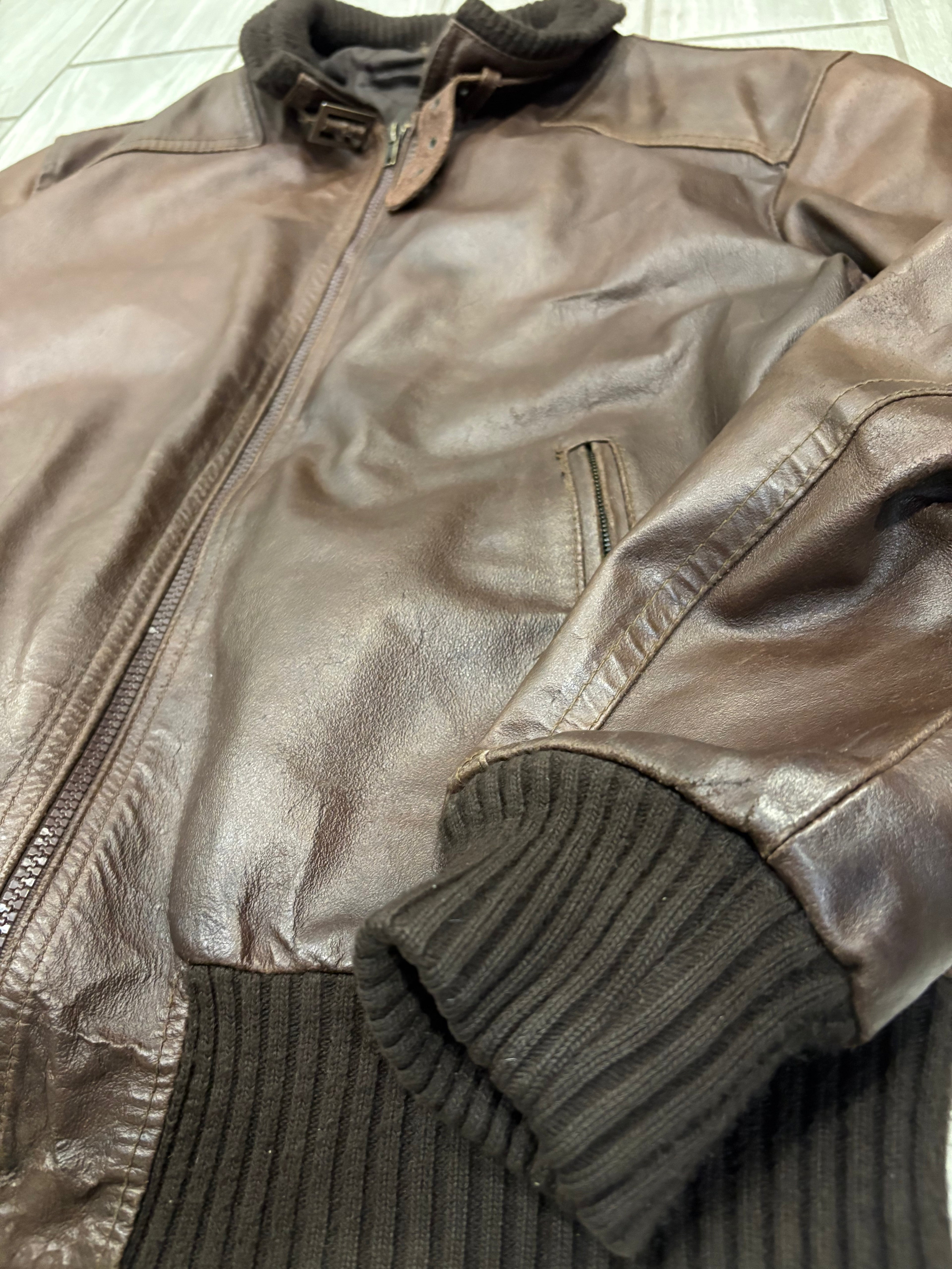 Bomber vintage in pelle (GB01)