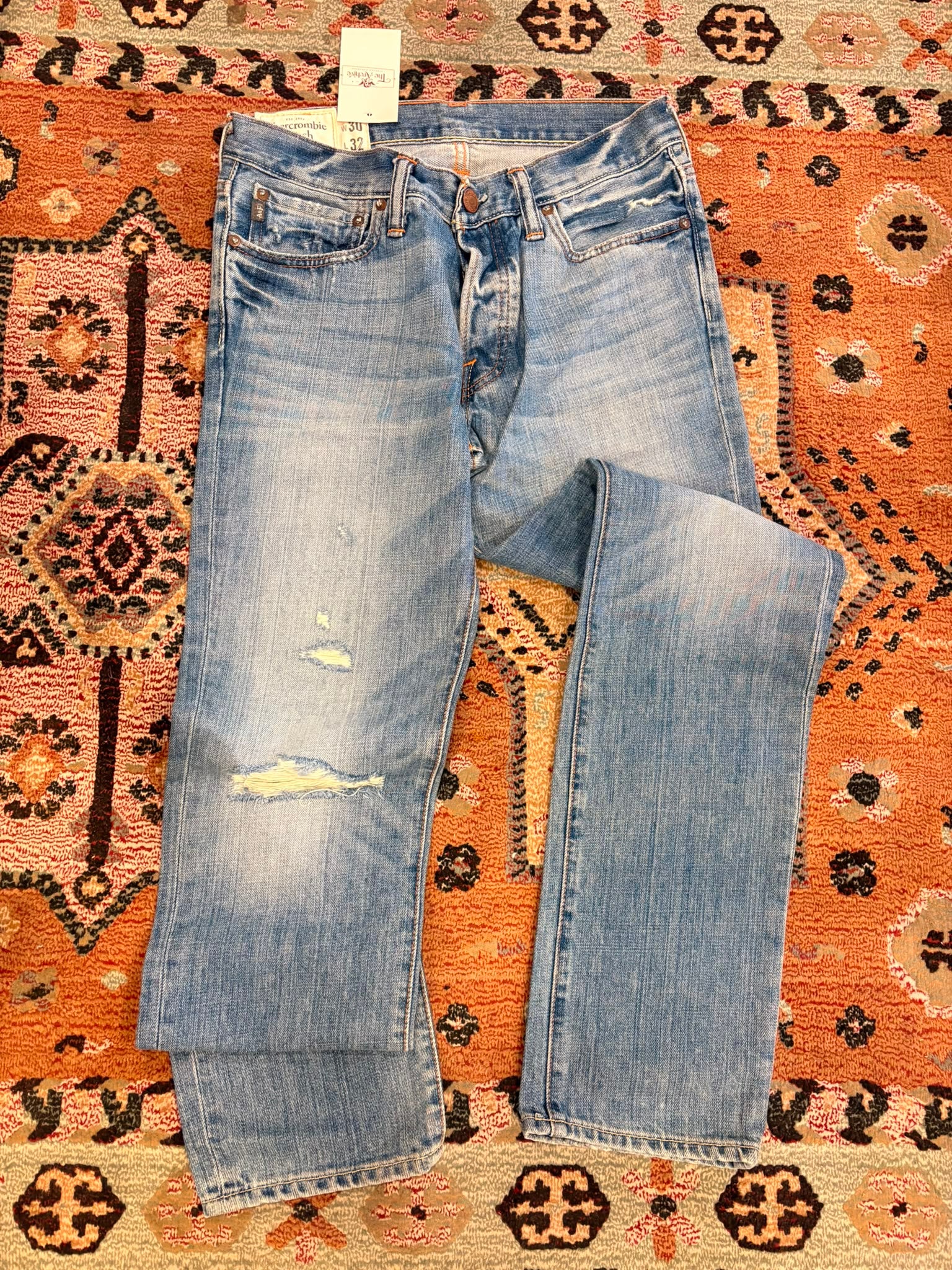 Jeans Abercrombie & Fitch - T. 44 (cod. a92)