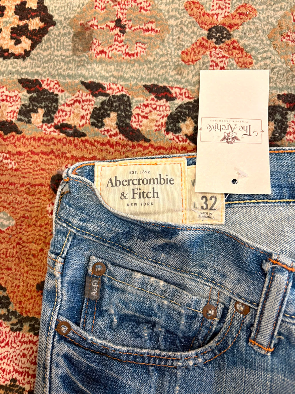Jeans Abercrombie & Fitch - T. 44 (cod. a92)