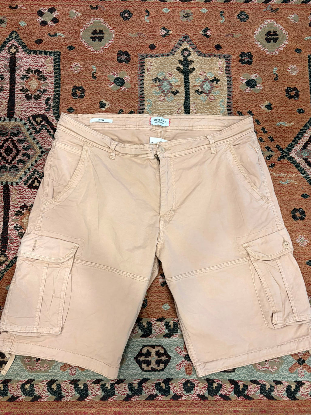 Bermuda Cargo beige Jack & Jones - T. XXL (cod. b12)
