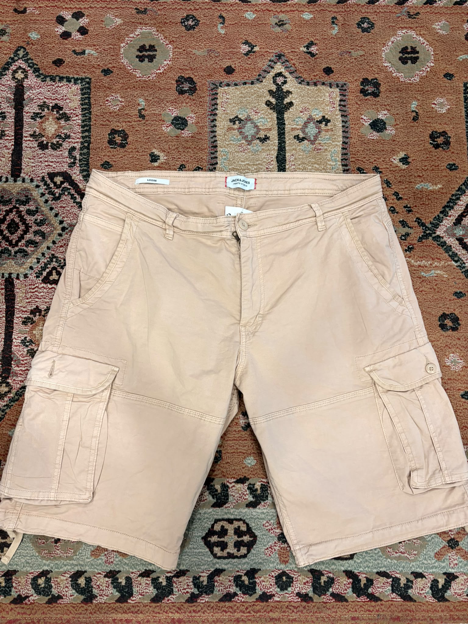 Bermuda Cargo beige Jack & Jones - T. XXL (cod. b12)