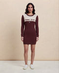 Vestito bordeaux