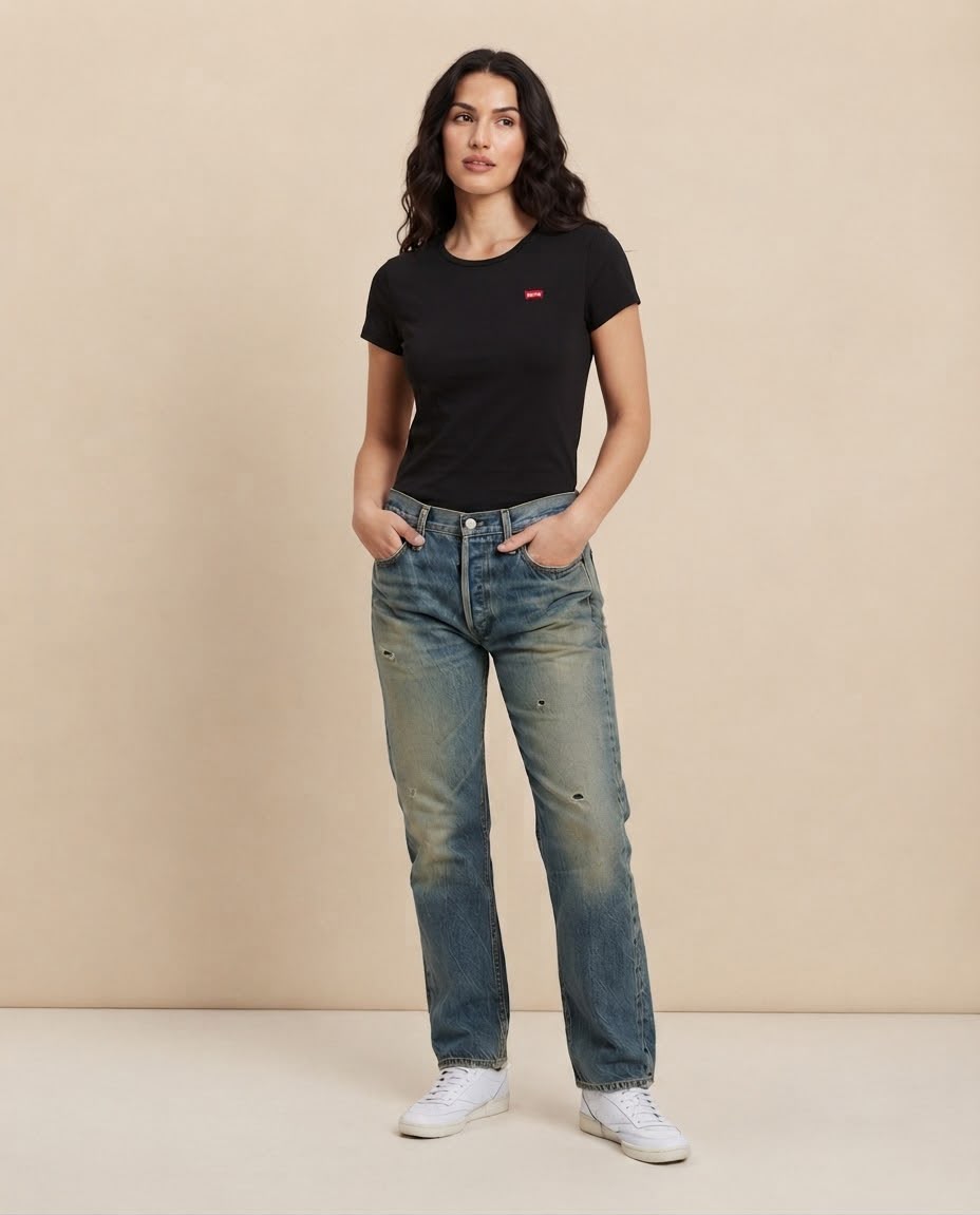 T-Shirt Levi's Baby Logo